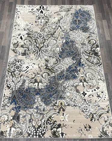 Ковер турецкий 40671A AURA (Акрил, бежевый, серый)