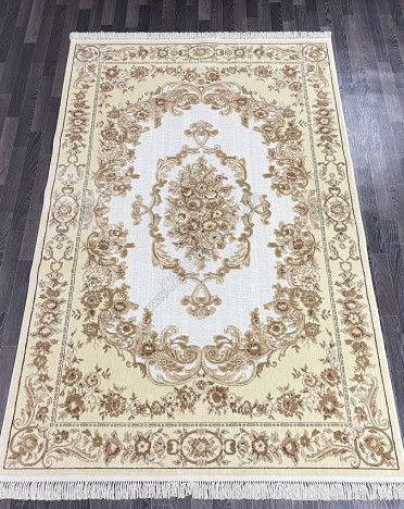 Ковер бельгийский 5082498440 KUNDUZ (Вискоза, кремовый)