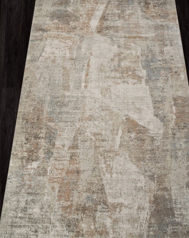 Ковер турецкий F428AB AFINA (Полиэстер, бежевый)