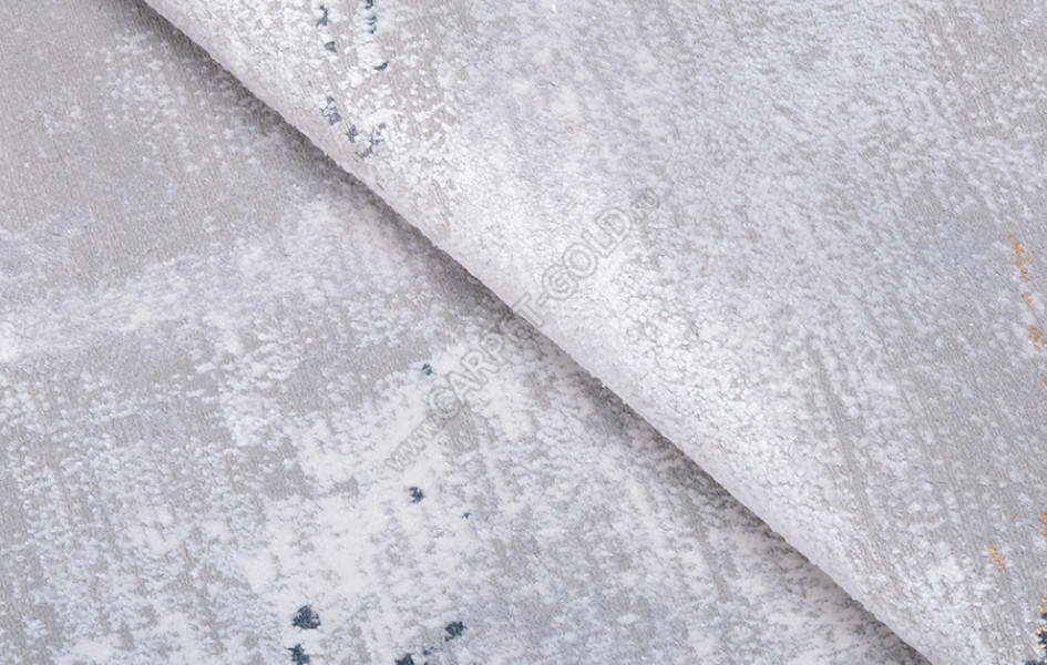 Ковер из вискозы A523A ЦВЕТ GRAY / CREAM