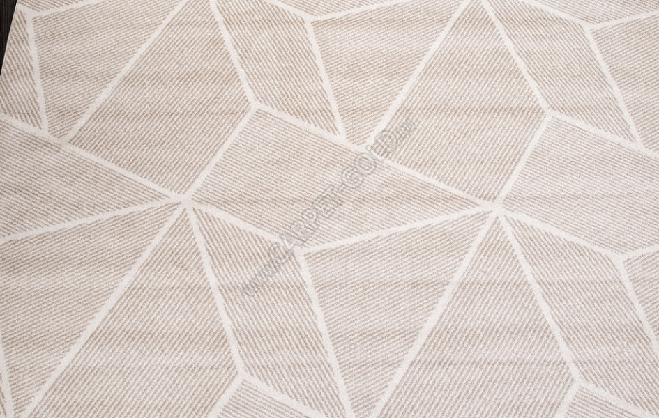 Ковер F057 - BEIGE - Овал - коллекция TORNADO