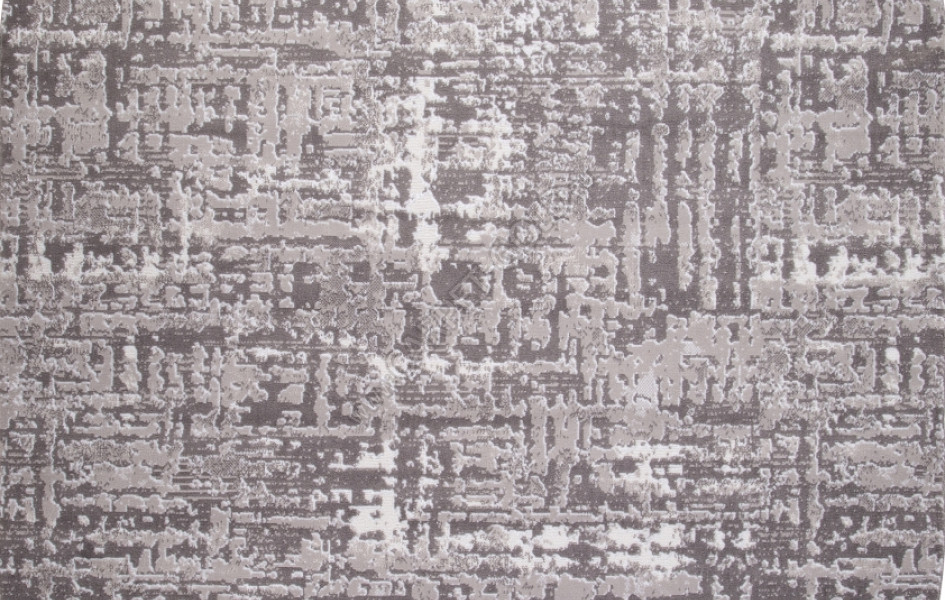 Ковер 8667 - GRAY - Овал - коллекция RICHI