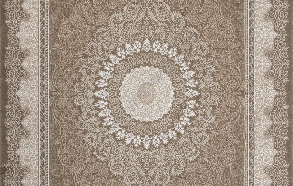 Ковер 04076A - BROWN / BROWN - Прямоугольник - коллекция ARMINA