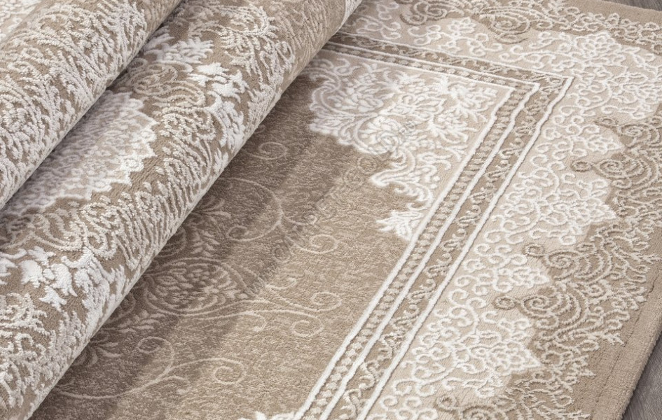 Ковер 04076A - BROWN / BROWN - Прямоугольник - коллекция ARMINA