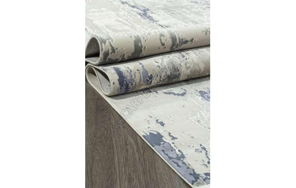 Ковер A123AY - BLUE / GREY - Прямоугольник - коллекция EMPEROS