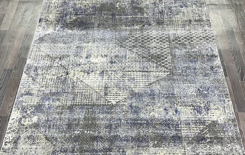 A2396A_IVORY / BLUE Lisa