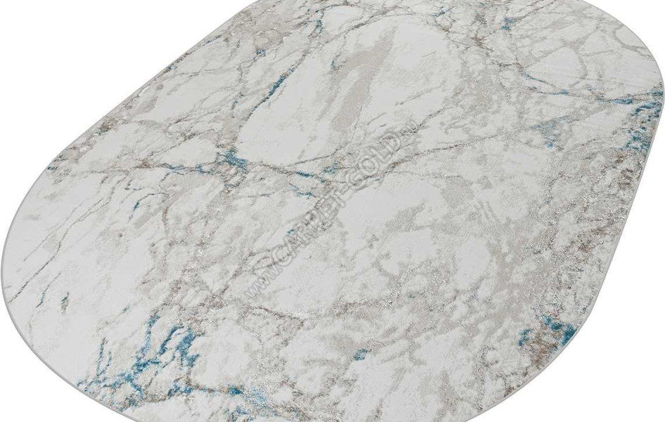 38896A OVAL BLUE FLS / BEIGE FLS Olimpos