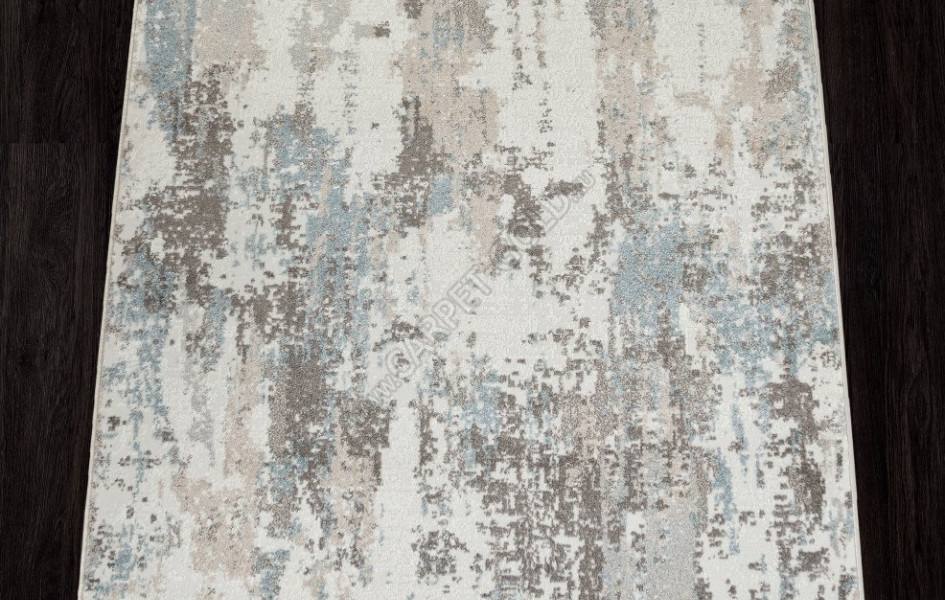 Ковер F229 - BEIGE-BLUE - Дорожка - коллекция NATUREL