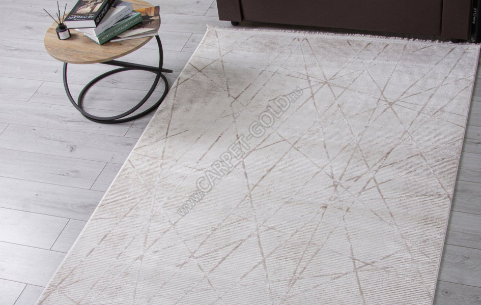 Ковер 33119A - WHITE / CREAM - Прямоугольник - коллекция ANATOLIA