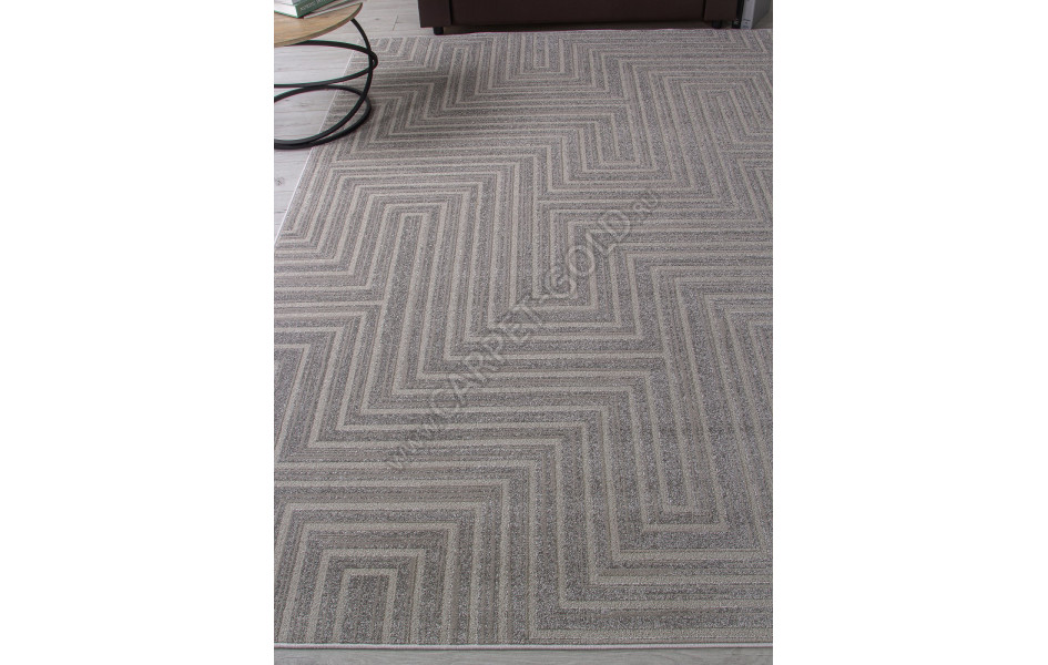 Ковер F412 - LIGHT GRAY - Прямоугольник - коллекция DIOS