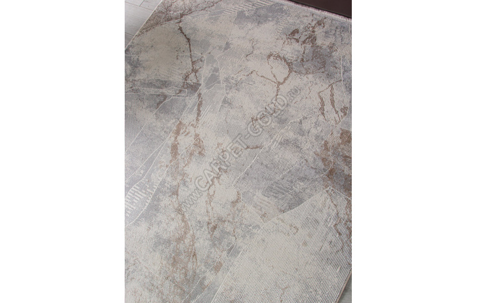 Ковер OC106G - GREY / GREY - Прямоугольник - коллекция OASIS